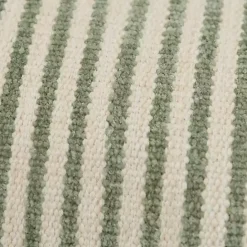 Clearance Kirklands Home Offset Colorblock Stripe Throw Pillow Green