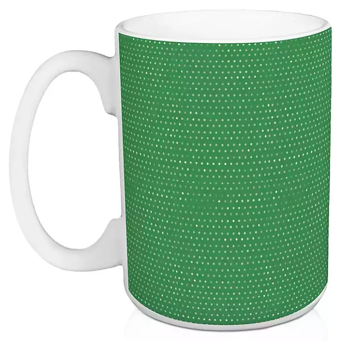 Outlet Kirklands Home Green Pinch Me I Dare You Mugs, Set of 2