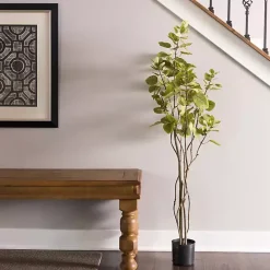 Sale Kirklands Home Green Potted Cotinus Coggygria Tree, 4 ft.