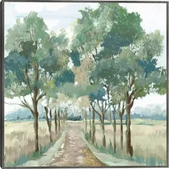 Discount Kirklands Home Green Reverie Framed Canvas Art Print