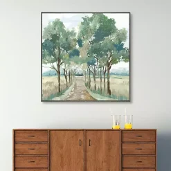 Discount Kirklands Home Green Reverie Framed Canvas Art Print