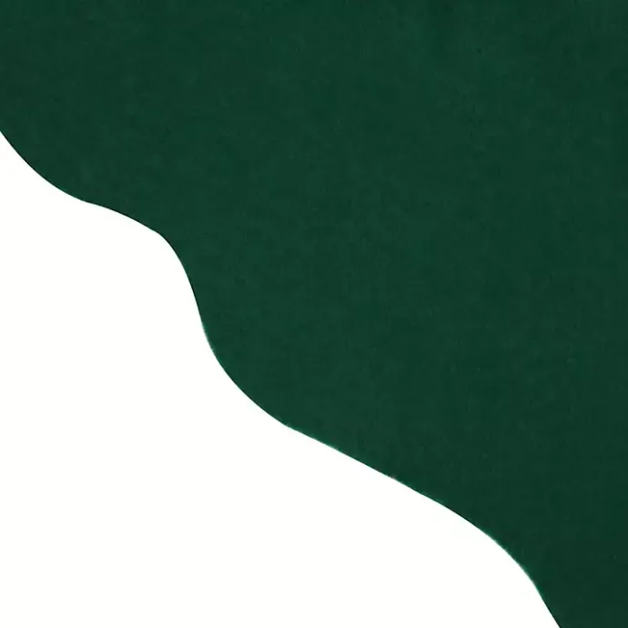 Hot Kirklands Home Scalloped Christmas Tree Skirt, 38 in. Green