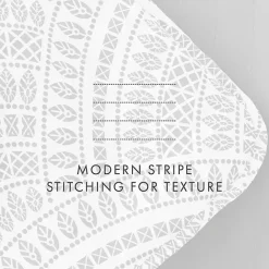 Hot Kirklands Home Green Scalloped Reversible 3-pc. Queen Quilt Set