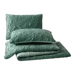 Outlet Kirklands Home Secret Garden 3-pc. Full/Queen Quilt Set Green