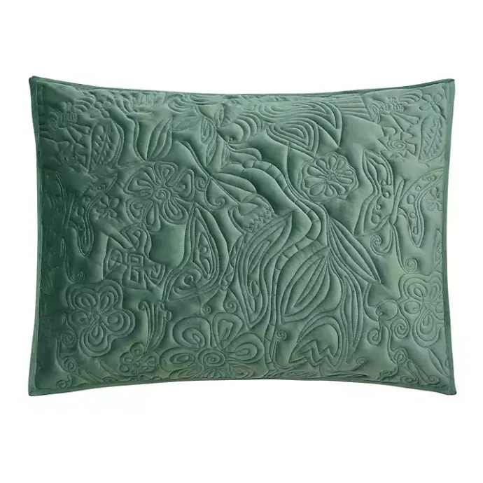 Outlet Kirklands Home Secret Garden 3-pc. Full/Queen Quilt Set Green