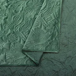 Outlet Kirklands Home Secret Garden 3-pc. Full/Queen Quilt Set Green