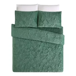 Outlet Kirklands Home Secret Garden 3-pc. Full/Queen Quilt Set Green