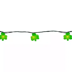 Clearance Kirklands Home Green Shamrock String Lights