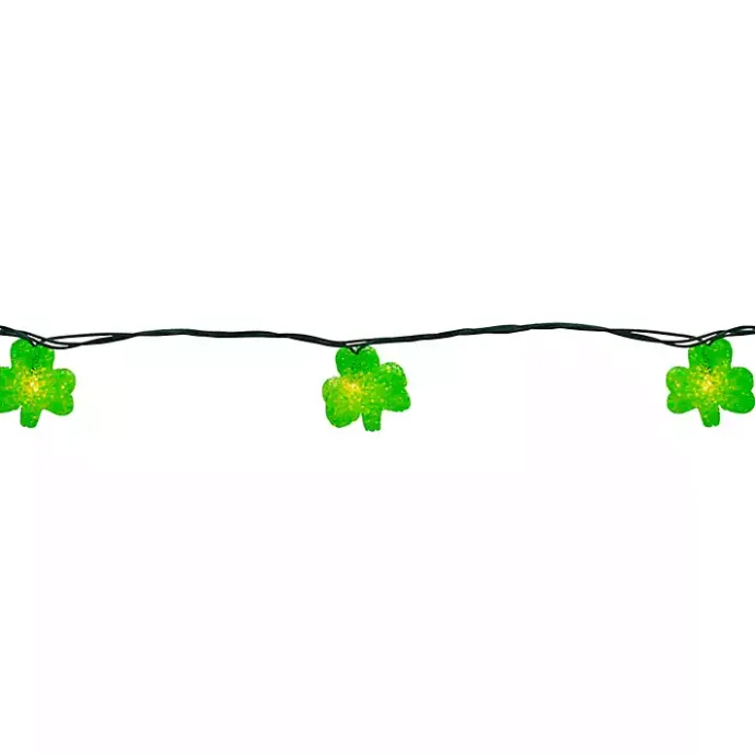 Clearance Kirklands Home Green Shamrock String Lights
