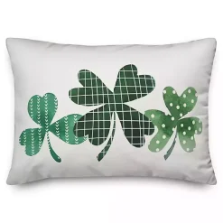 Clearance Kirklands Home Green Shamrock Trio Pillow