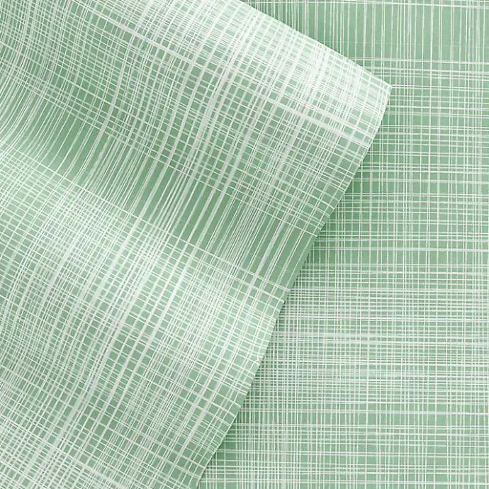 New Kirklands Home Soft Thatch 3-pc. Twin Sheet Set Green