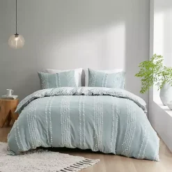 Online Kirklands Home Stripe Diamond Full/Queen Comforter Set Green