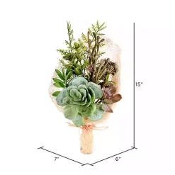 Clearance Kirklands Home Succulent Bouquet, 15 in. Green
