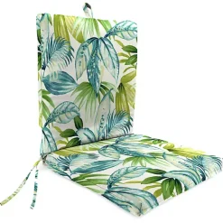 Best Kirklands Home Green Tropics Outdoor Dining Chair Cushion
