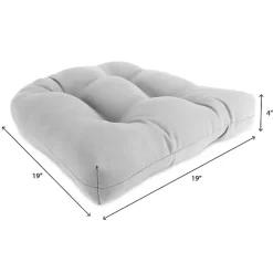 Sale Kirklands Home Tufted Outdoor Chair Cushions, Set of 2 Green