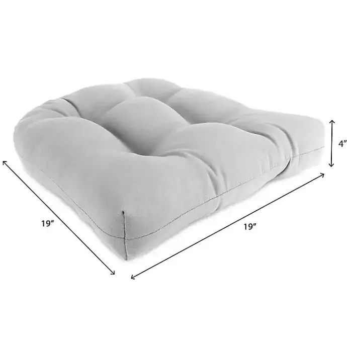 Sale Kirklands Home Tufted Outdoor Chair Cushions, Set of 2 Green