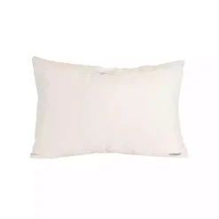 Sale Kirklands Home Green Woven Stripe Indoor/Outdoor Pillow