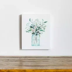 Clearance Kirklands Home Greenery Bottle I Canvas Art Print