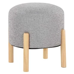 Hot Kirklands Home Grey Michelle Ottoman Gray