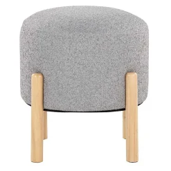 Hot Kirklands Home Grey Michelle Ottoman Gray
