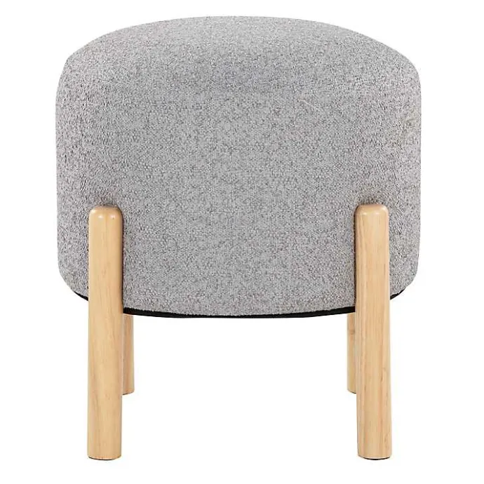 Hot Kirklands Home Grey Michelle Ottoman Gray