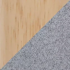 Hot Kirklands Home Grey Michelle Ottoman Gray