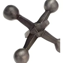 Sale Kirklands Home Gunmetal Metal Jack Sculpture Gray