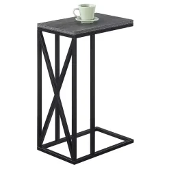 New Kirklands Home Gunmetal Tucson C-Table Gray