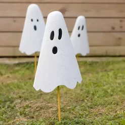 Best Kirklands Home Halloween Ghost Yard Stake, 20 in. White