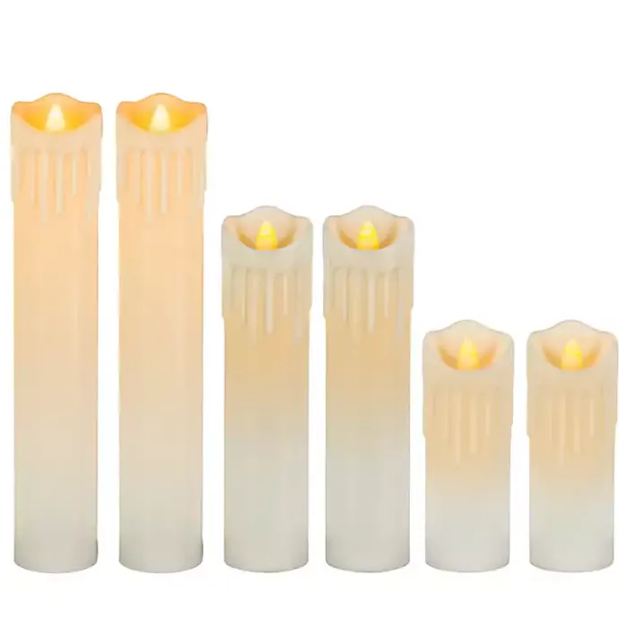 New Kirklands Home Halloween 6-pc. LED Candle Set