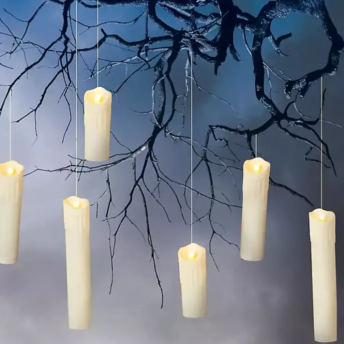 New Kirklands Home Halloween 6-pc. LED Candle Set