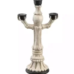 Online Kirklands Home Halloween Skeleton Candelabra