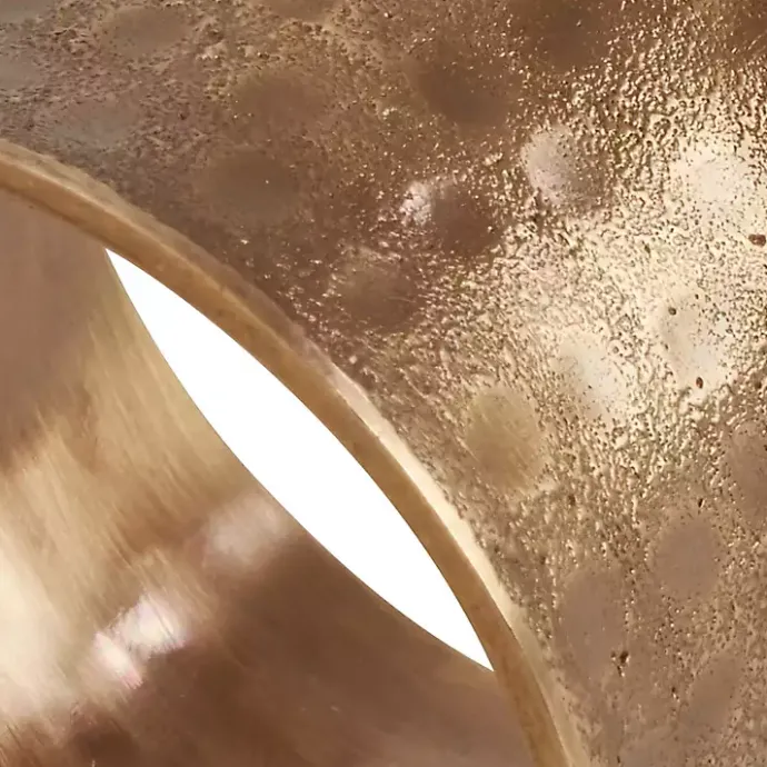 Outlet Kirklands Home Hammered Brass Inverted Napkin Rings, Set of 4 Gold