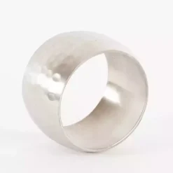 Sale Kirklands Home Hammered Brass Napkin Rings, Set of 4