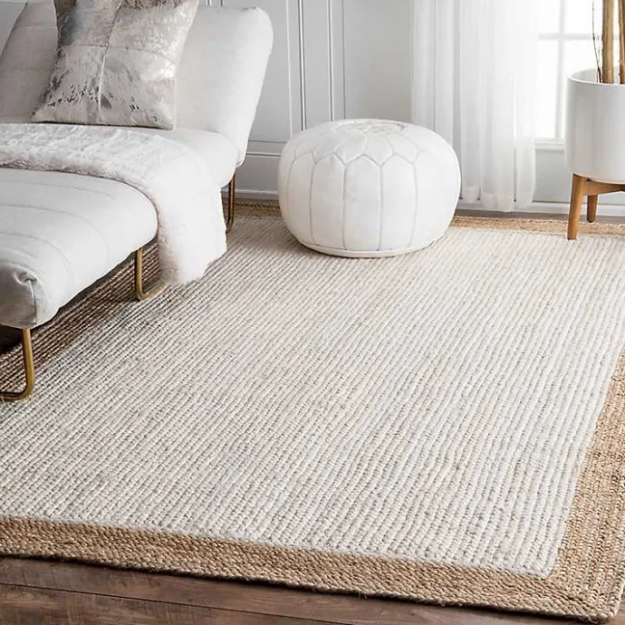 Best Kirklands Home Hand Woven Jute Eugene Area Rug, 4x6