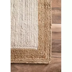 Best Kirklands Home Hand Woven Jute Eugene Area Rug, 4x6