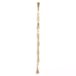 Sale Kirklands Home Handcrafted Natural Wood Beaded Garland Tan