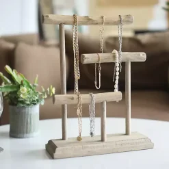 Discount Kirklands Home Handmade Driftwood Large Jewelry Stand Brown