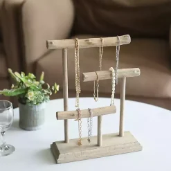 Discount Kirklands Home Handmade Driftwood Large Jewelry Stand Brown