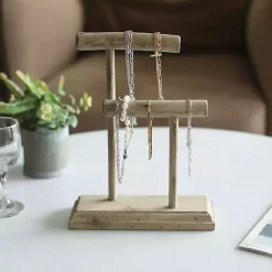 Sale Kirklands Home Handmade Driftwood Medium Jewelry Stand Brown