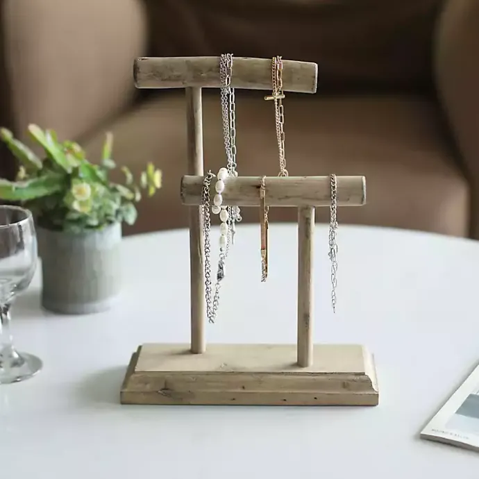 Sale Kirklands Home Handmade Driftwood Medium Jewelry Stand Brown