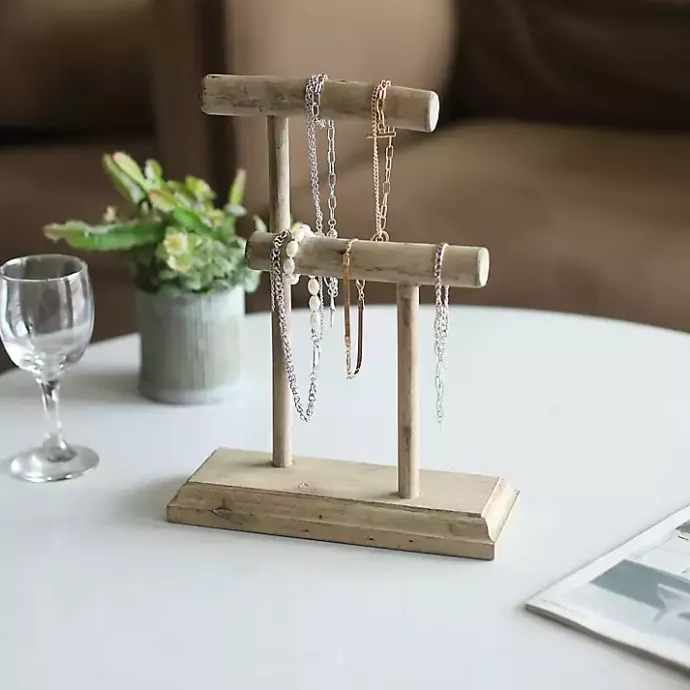 Sale Kirklands Home Handmade Driftwood Medium Jewelry Stand Brown