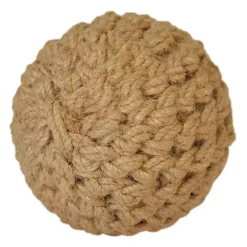 Hot Kirklands Home Handmade Jute Rope Orbs, Set of 4 Brown