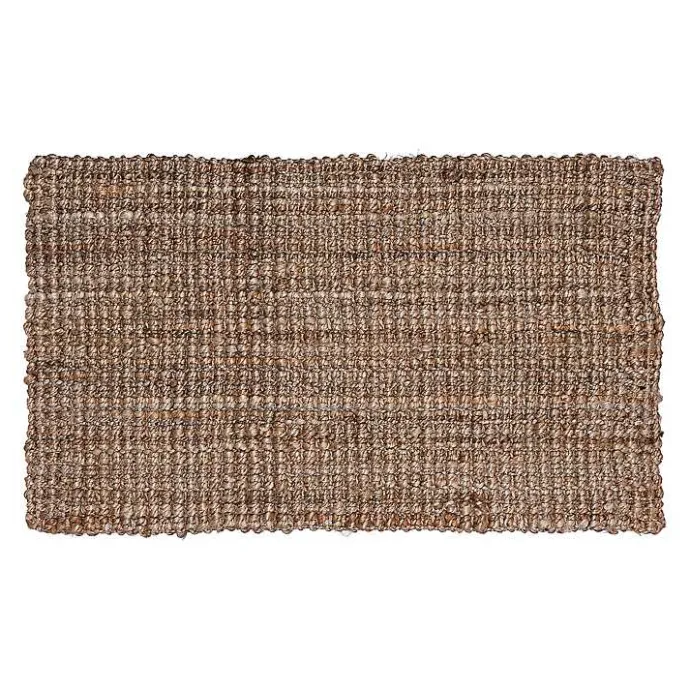 Online Kirklands Home Handspun Jute Boucle Scatter Rug Brown