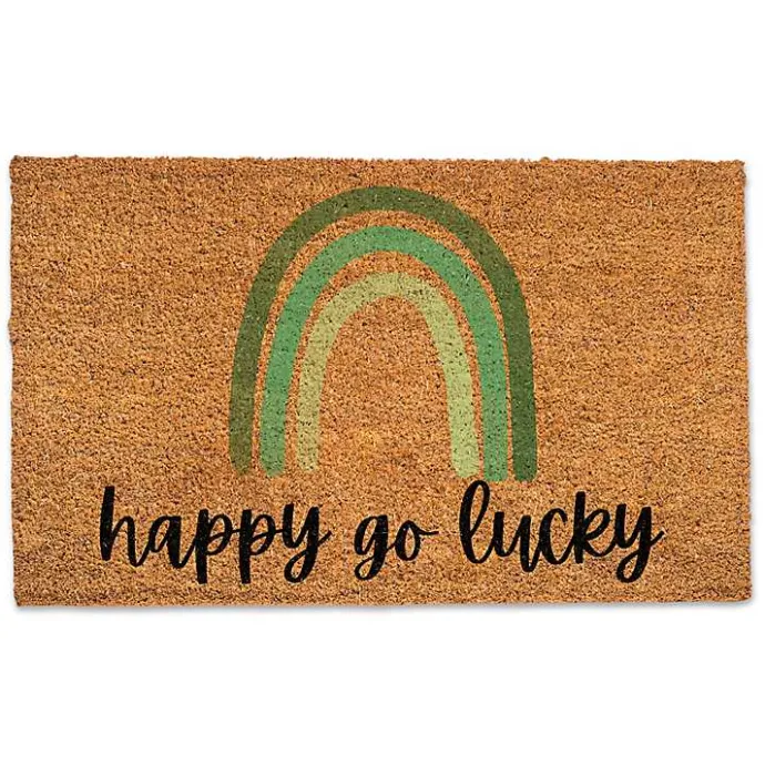 Clearance Kirklands Home Happy Go Lucky Doormat