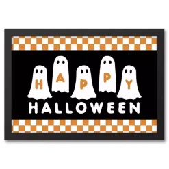 Best Kirklands Home Happy Halloween Ghosts Framed Canvas Print