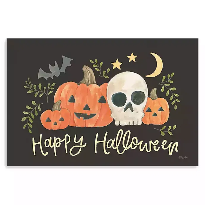 New Kirklands Home Happy Halloween Jack-O-Lantern Canvas Art Print