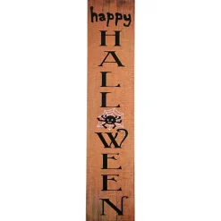 Outlet Kirklands Home Happy Halloween Spider Porch Board