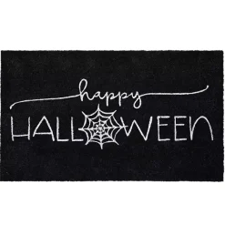 Best Kirklands Home Happy Halloween Spider Web Doormat