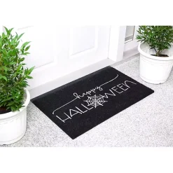 Best Kirklands Home Happy Halloween Spider Web Doormat